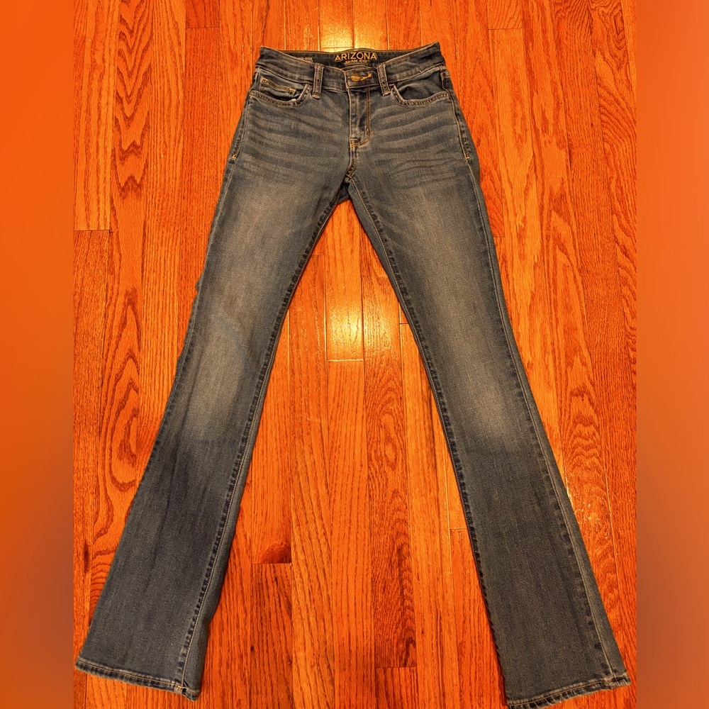 Arizona Jean Co. Mid Rise Bootcut Jeans